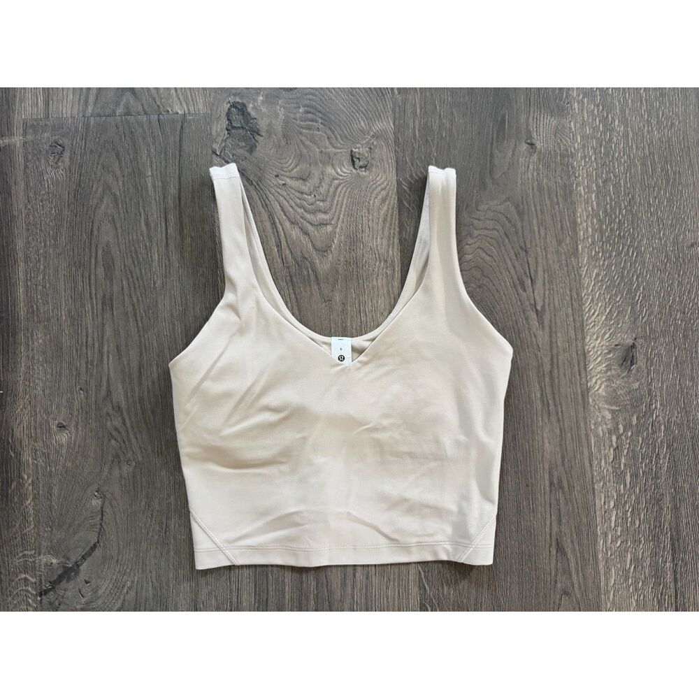 NEW Lululemon Align Tank Top Mojave Tan Cream sz 6
